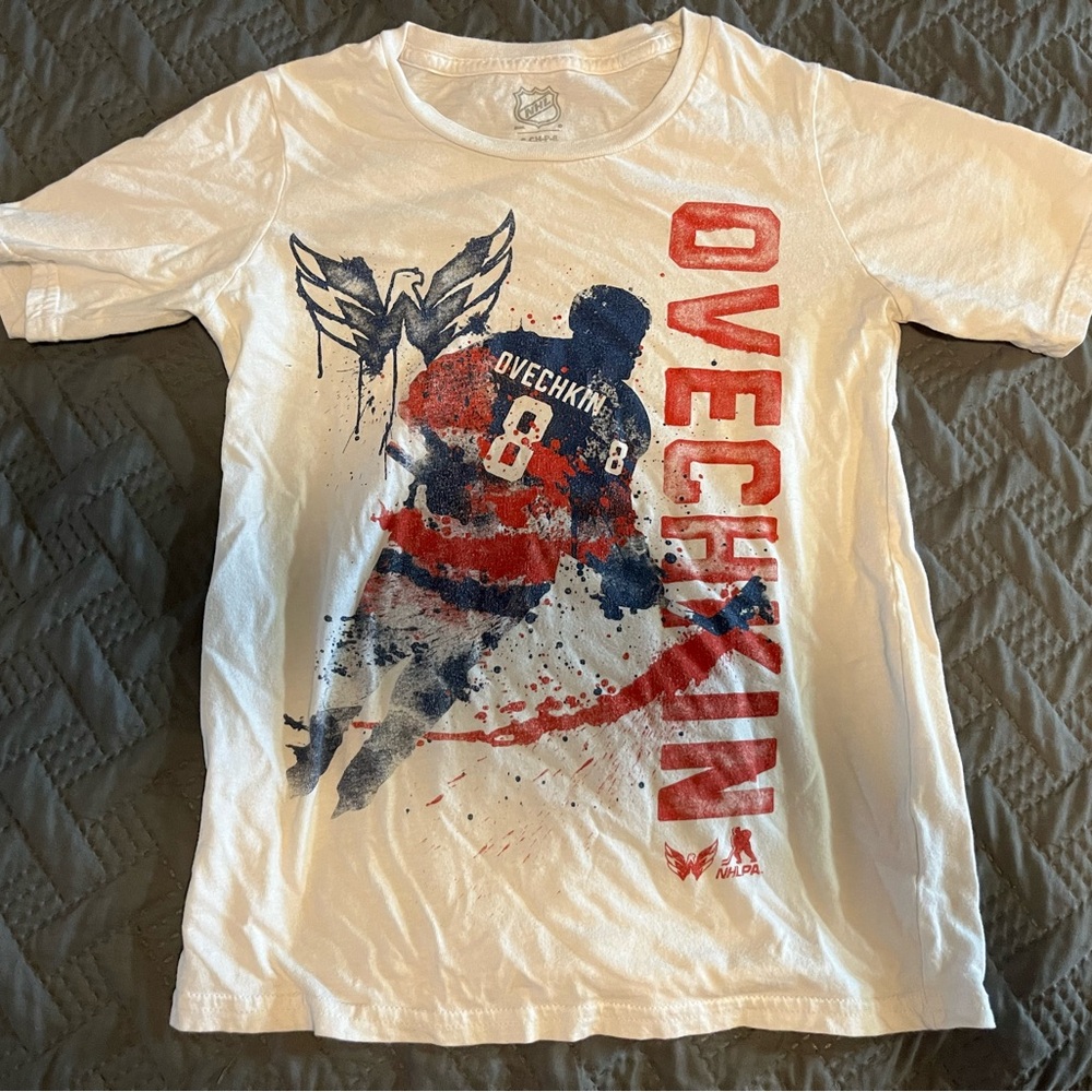 Alex Ovechkin Washington Capitals Youth Small Shirt